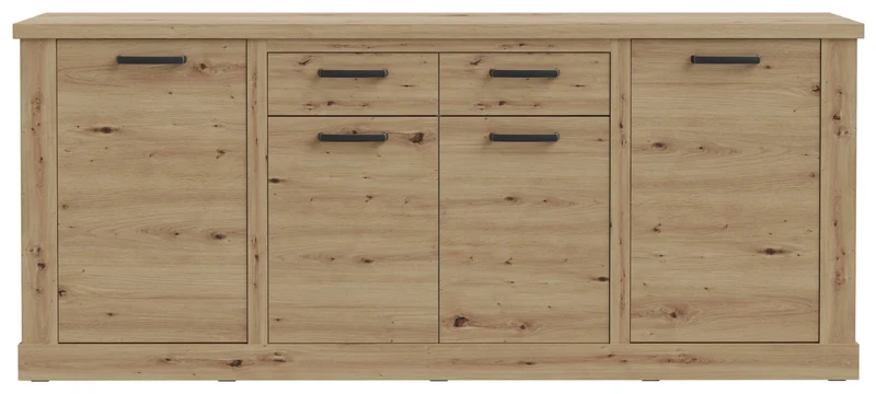 Sideboard CORONA 4 Türen 2 Schubladen Optik: Artisan Eiche von Forte