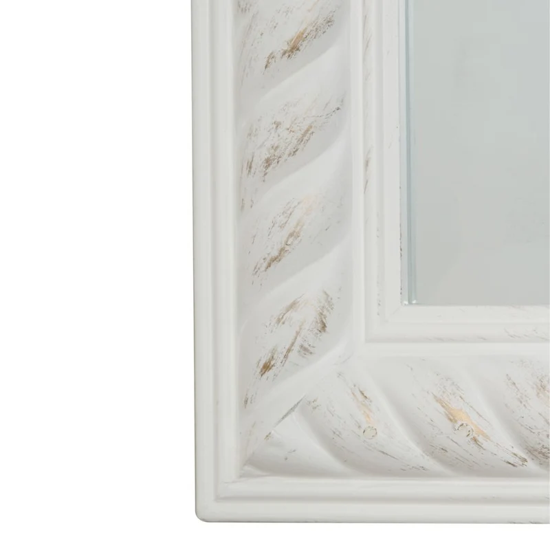 Traumhafter Spiegel MIRA 132x72cm antik-weiss Facette