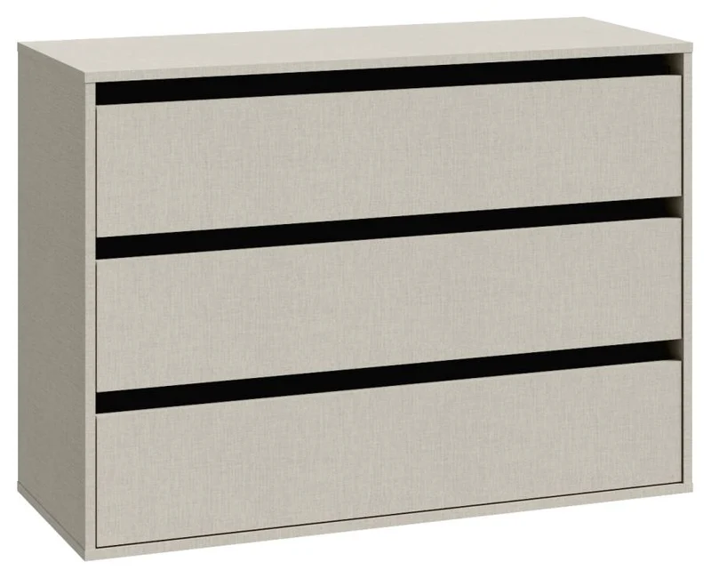 Schubladenblock Textiloptik breit passend zu Kleiderschrank PENKRIDGE