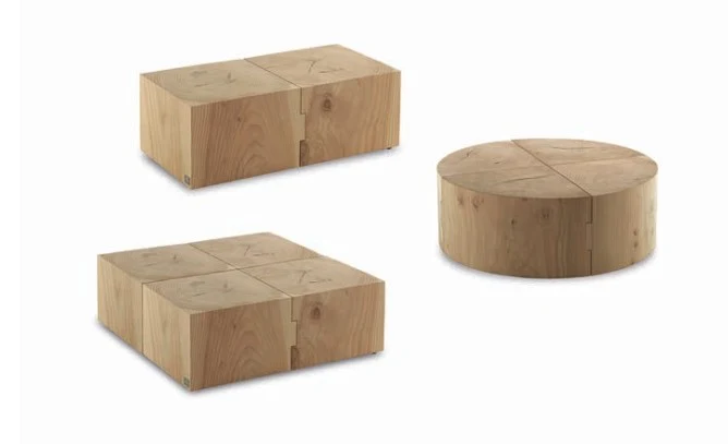 Beistelltisch Eco Block Rectangular