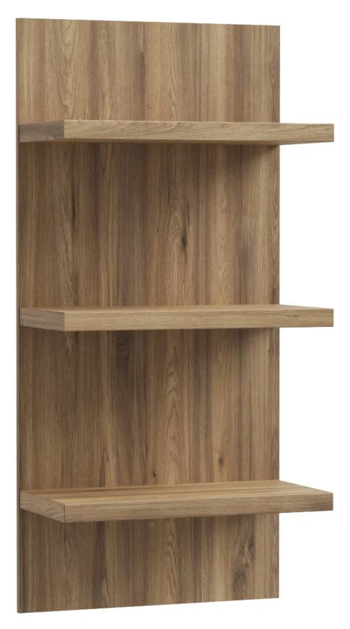 Wandboard LEWISVILLE B01 mit Ablagen Optik: Valencia Oak