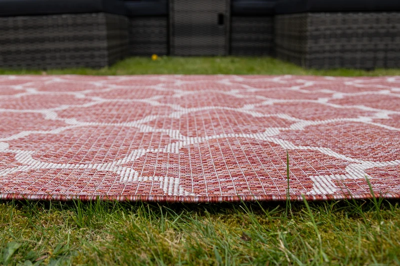 Teppich OUTDOOR CIATO Rechteckig Rostrot 150x245 cm