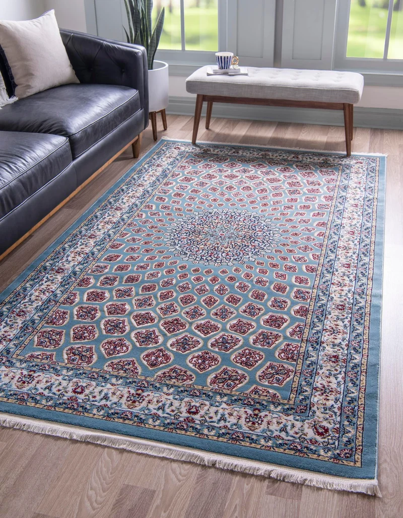 Teppich "Almas" Rechteckig Blau 90x150 cm