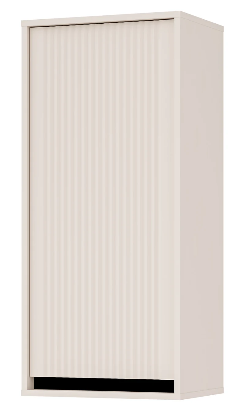 Hängeschrank Osaka mit geriffelter Front 46 cm sandbeige