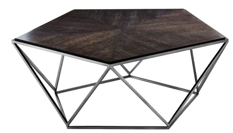 Casa Padrino Couchtisch / Wohnzimmertisch 94 x 94 x H. 38 cm - Luxus Möbel