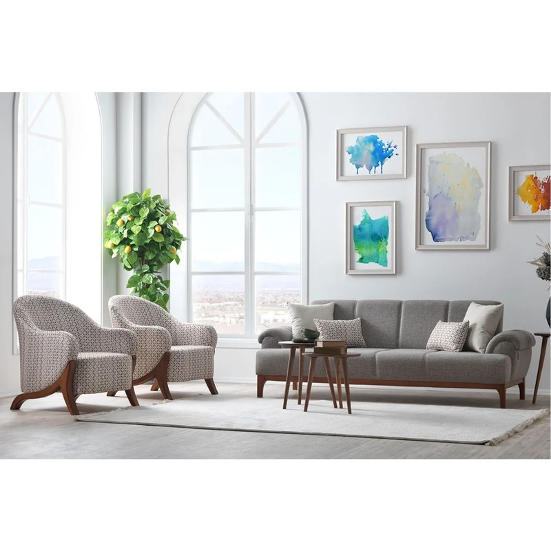 Casa Padrino Designer Bergere Sessel Frankfurt, Luxus Polstersessel, B 78 x T 93 x H 90 cm