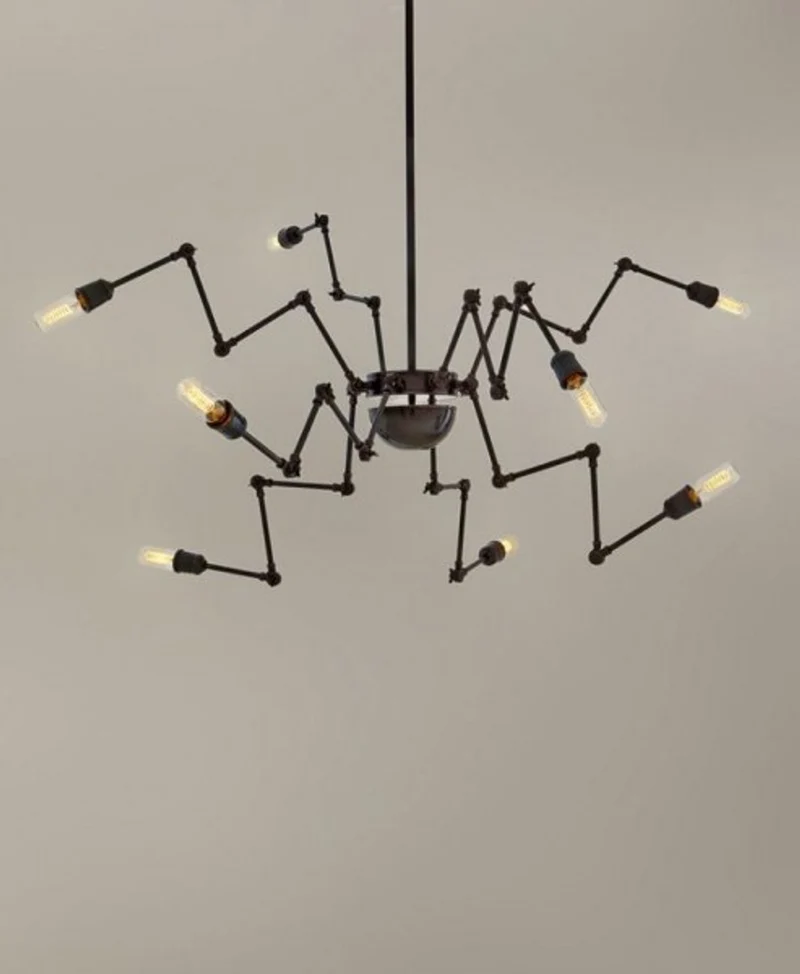 Casa Padrino Luxus Hängeleuchte Bronze - Massive Messing Leuchte Ø 120 x H 70 cm