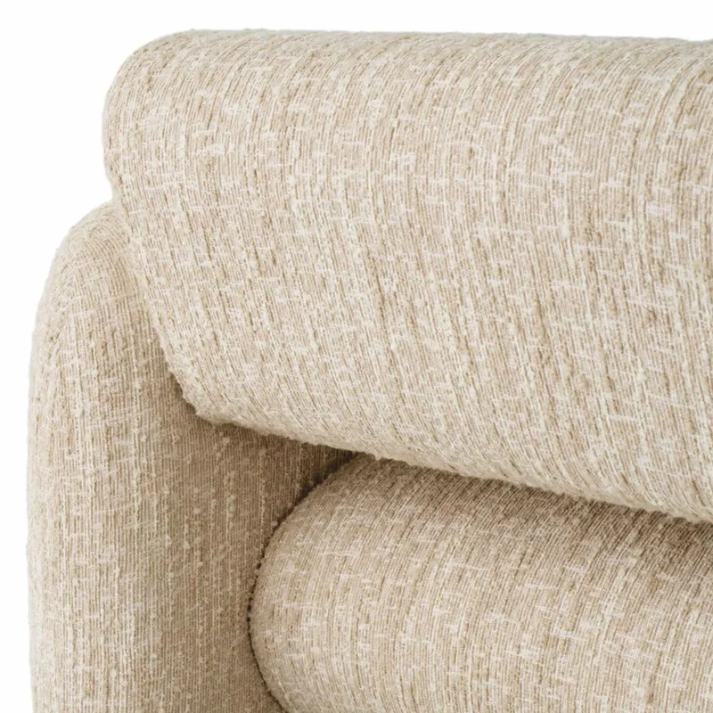 Casa Padrino Luxus Sessel Creme 100 cm - Wohnzimmer & Hotel Möbel