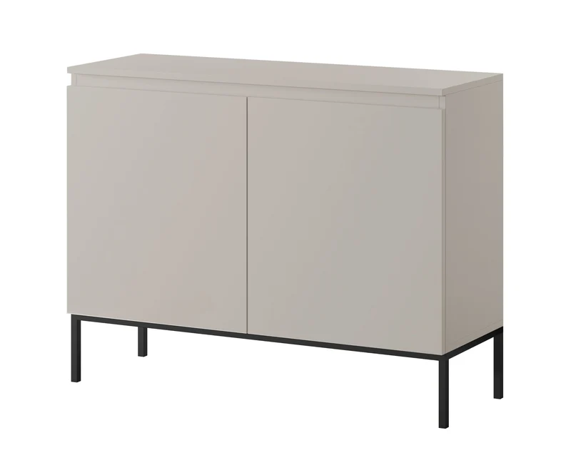 Zweiturige Kommode Bemmi 100 cm Kaschmir