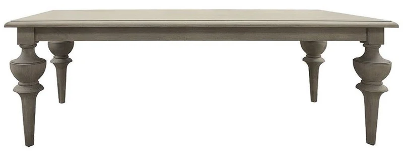 Casa Padrino Luxus Landhausstil Esstisch Grau 200 cm - Massiv