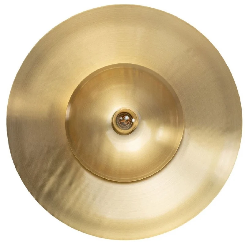 Casa Padrino Luxus Wandleuchte Ø 60 cm - Runde Messing Wandlampe - Hotel & Restaurant Wandleuchte - Luxus Qualität