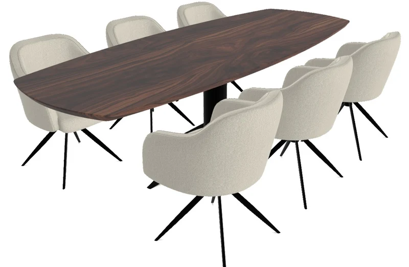 Eetkamerstoel 436 (configureer in 3D)