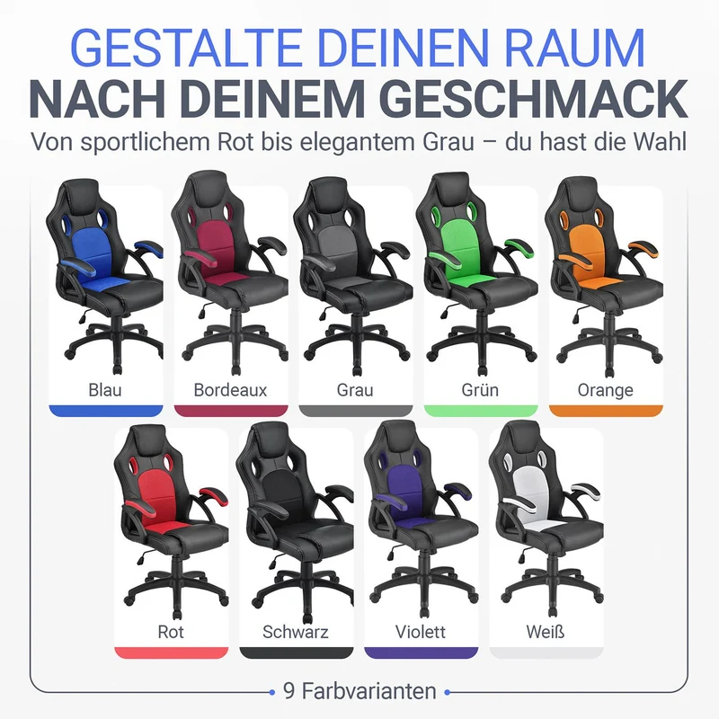 Racing Schreibtischstuhl Montreal