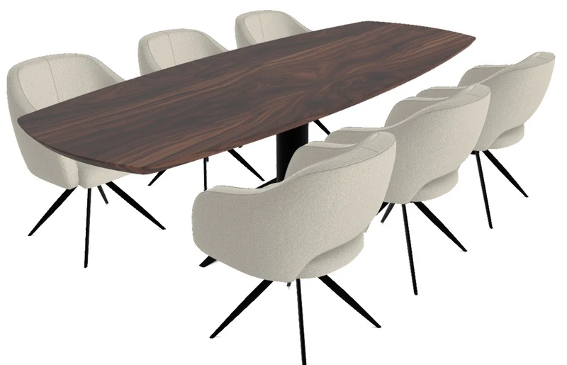 Eetkamerstoel 437 (configureer in 3D)
