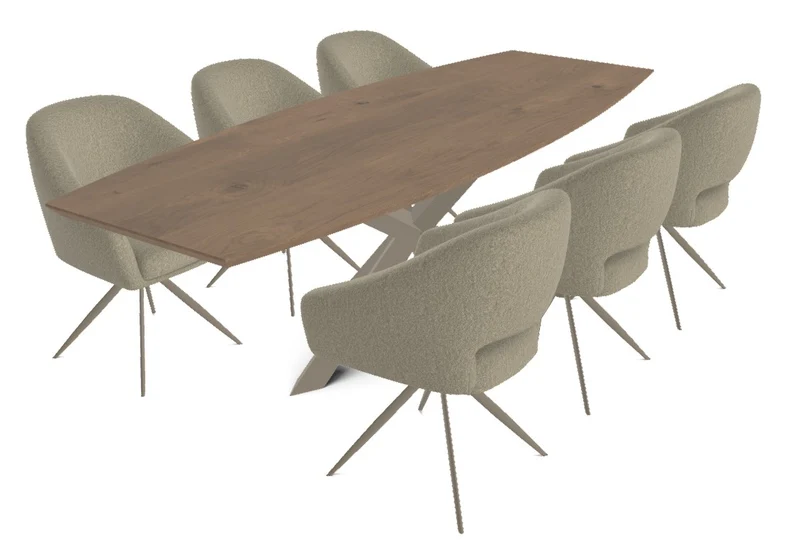 Eetkamerstoel 417 (configureer in 3D)