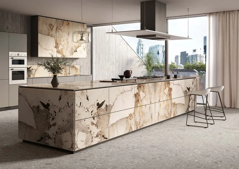 Keramiek Magellano eettafel - Vierkant - Sol