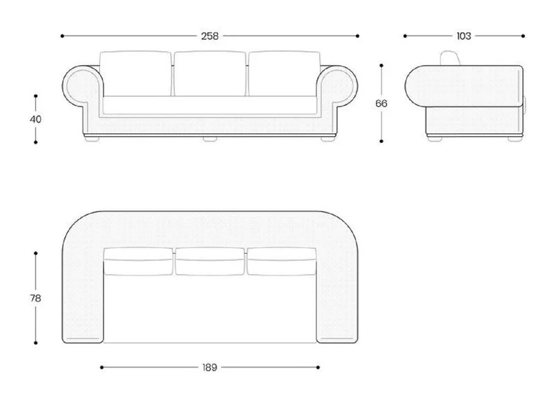 Casa Padrino Luxus 3er Gartensofa Creme / Beige / Weiß / Braun 258 cm