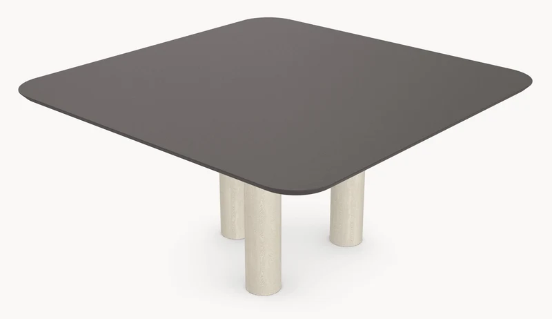 Fenix eettafel Cacao Orinoco- Vierkant - Pole Eiken