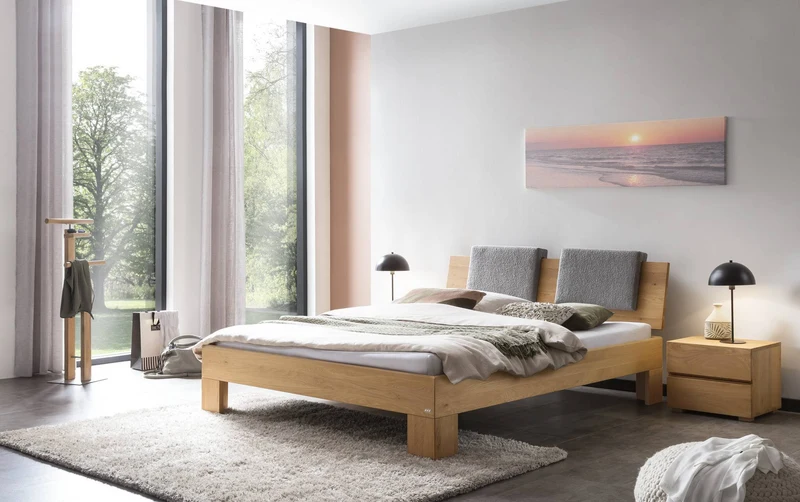Hasena Herrendiener Claudio Trento Eiche bright geölt mit Alu-Gestell
