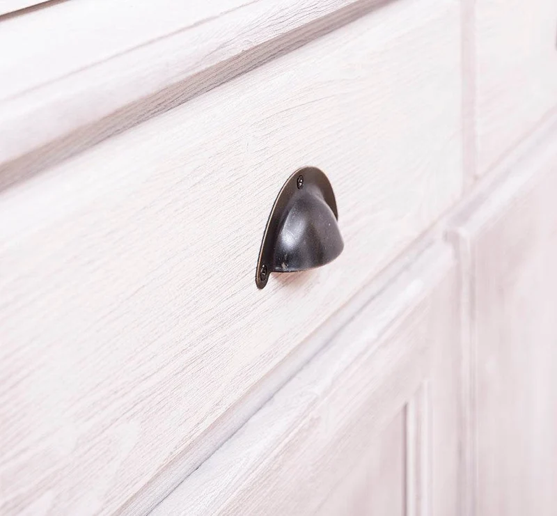 Esszimmerschrank aus Massivholz | Geschirrschrank | 2-teilig | 4 Elemente