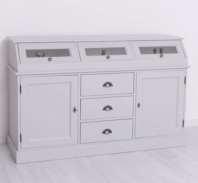 Sideboard mit Display | 2- teilig | Kommode | Geschirrschrank