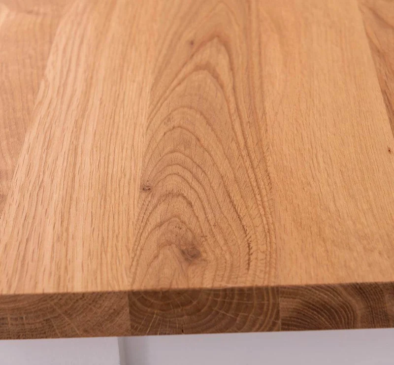 Wandtisch aus Massivholz mit Schublade | Konsolentisch mit Ablagen