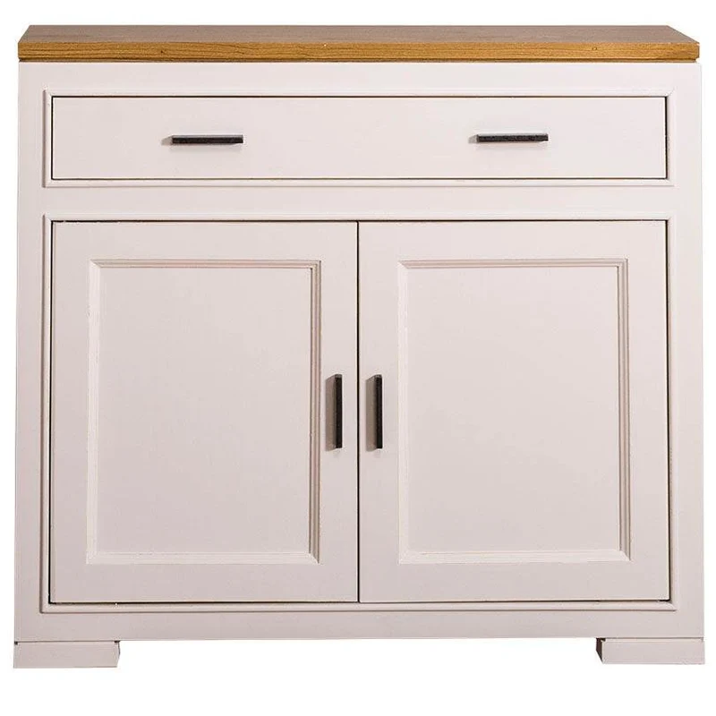 Sideboard aus Massivholz mit Doppeltür und Schublade