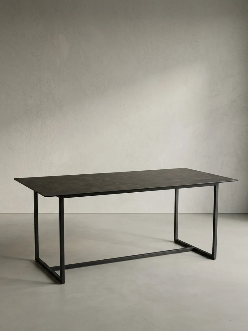 Esstisch Glas Keramik Marmoroptik Designer 180x90