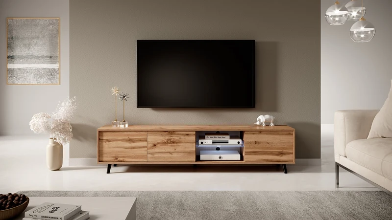 TV-Schrank Galhad Wotan-Eiche
