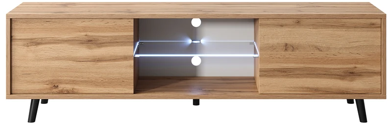 TV-Schrank Lefyr 140 cm Wotaneiche
