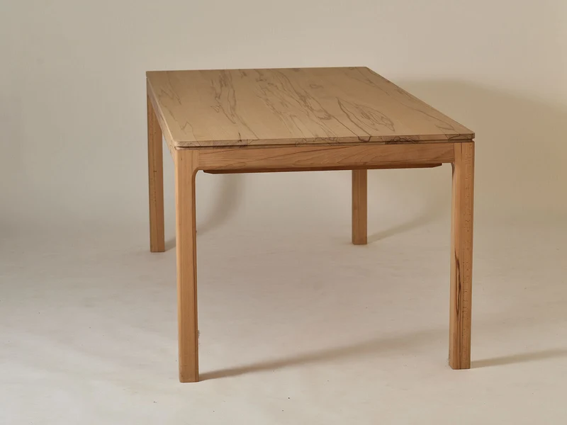 Tisch Tau, Kernbuche Weißöl, 190/93 cm - besonders günstiges Einzelstück