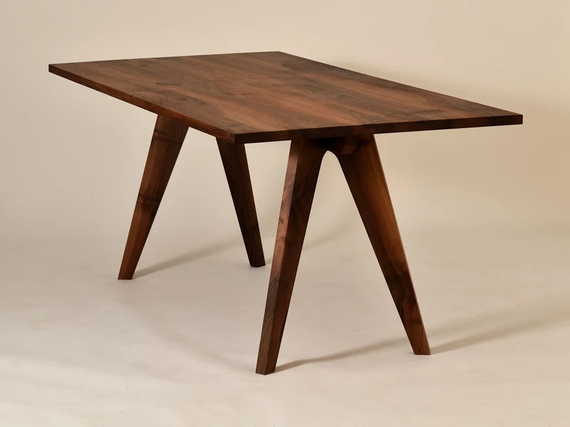 Tisch Tablo, Nussbaum, 180/90 cm - Besonderes Einzelstück