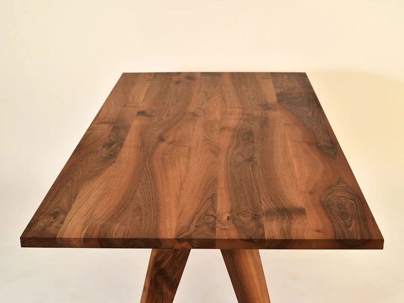 Tisch Tablo, Nussbaum, 180/90 cm - Besonderes Einzelstück