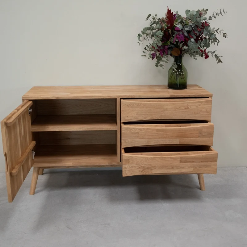 Eichenholz-Sideboard MALMO 1 | NordicStory