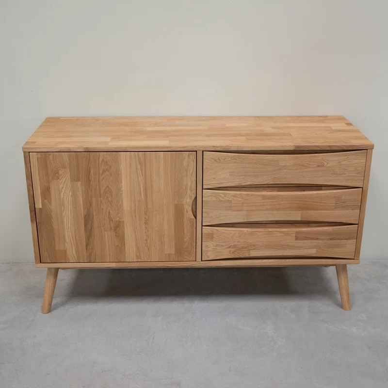 Eichenholz-Sideboard MALMO 1 | NordicStory