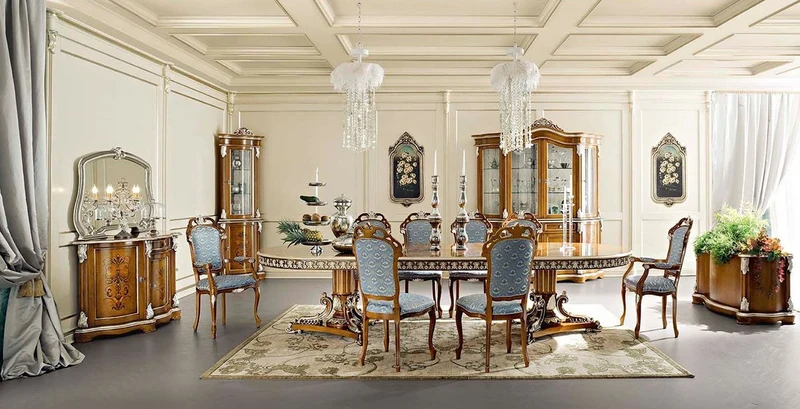 Casa Padrino Luxus Barock Spiegel Silber - Italienischer Barockstil Wandspiegel - Luxus Möbel im Barockstil - Barock Möbel - Made in Italy - Luxus Qualität