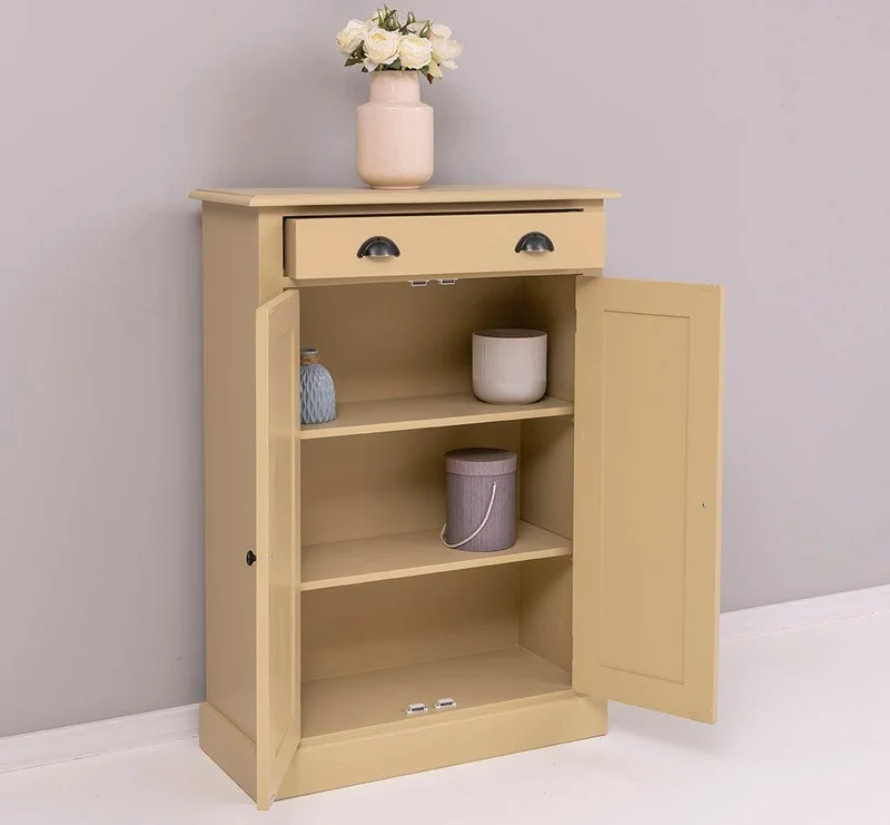 Landhaus Highboard aus Massivholz in verschiedenen Farben