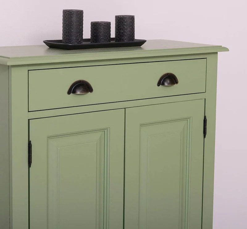 Landhaus Highboard aus Massivholz in verschiedenen Farben