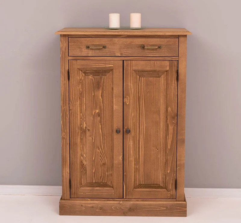 Landhaus Highboard aus Massivholz in verschiedenen Farben