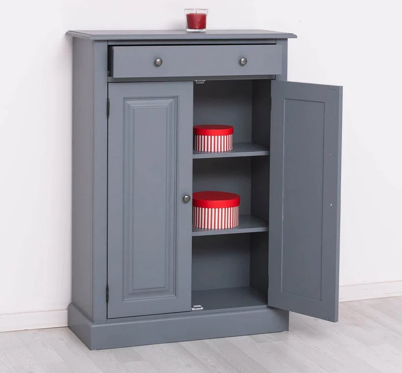Landhaus Highboard aus Massivholz in verschiedenen Farben
