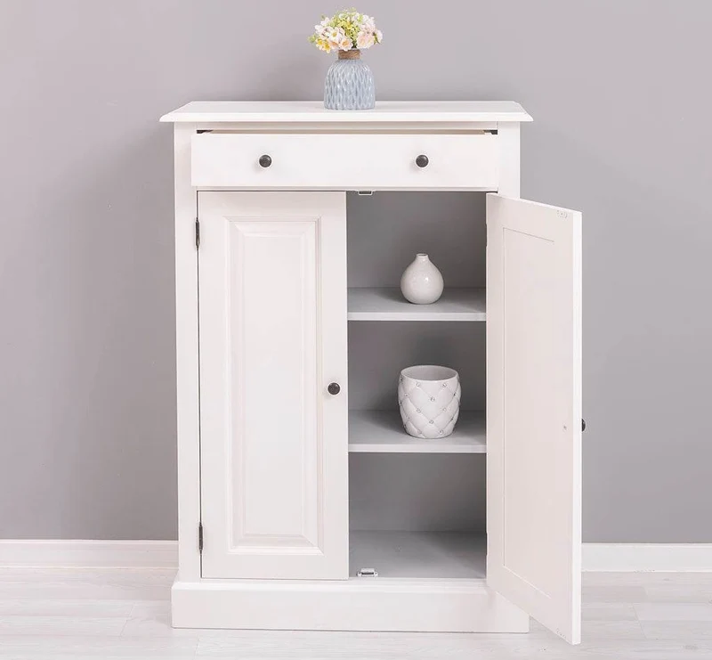 Landhaus Highboard aus Massivholz in verschiedenen Farben