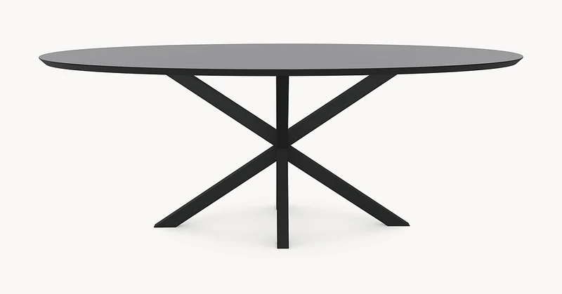 Fenix Grigrio Antrim eettafel - Ovaal - Matrix onderstel