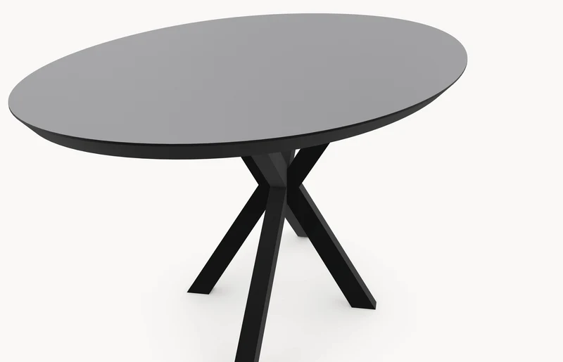 Fenix Grigrio Antrim eettafel - Ovaal - Matrix onderstel