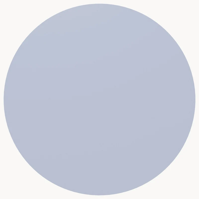HPL eettafel Frozen Blue - Rond - Sol D10 metaal