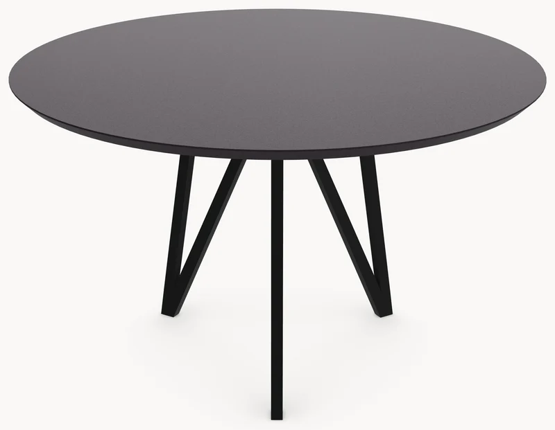 Fenix Viola Orrisa Purple eettafel - Rond - Tripod metaal