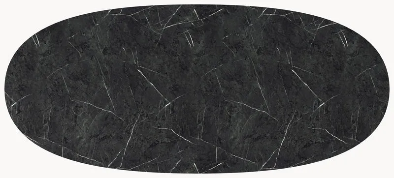 Melamine eettafel - Deens Rond - Matrix Twist