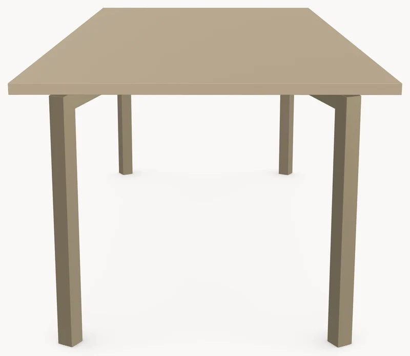 HPL eettafel Mojave - Recht - Hook onderstel metaal