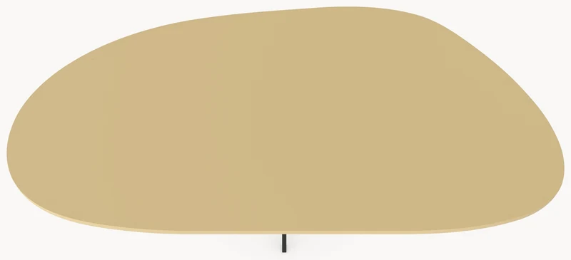 HPL eettafel Summer Wheat - Organisch-A - Matrix Thin metaal