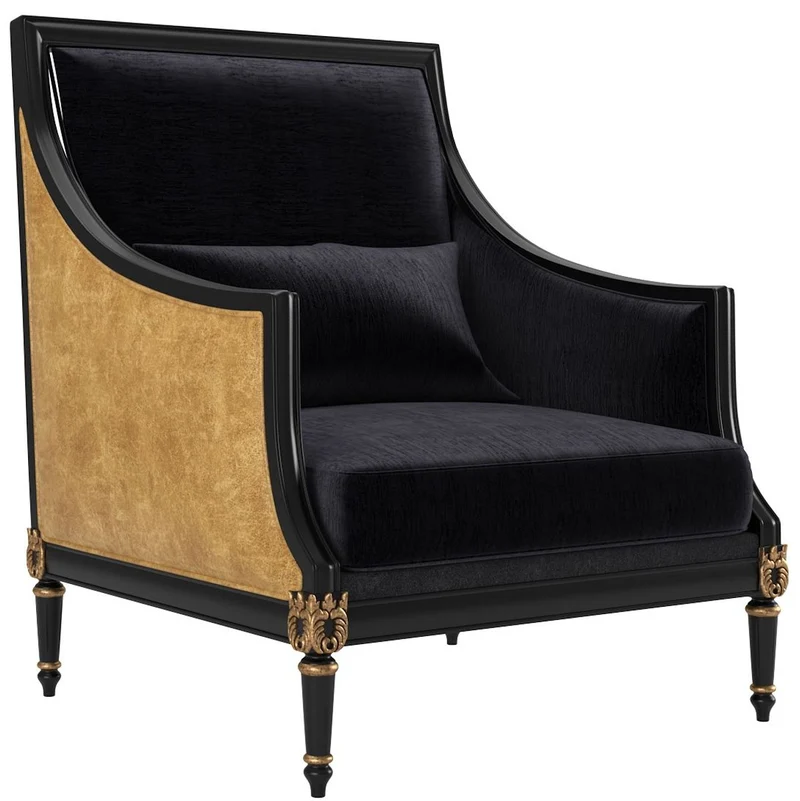 Casa Padrino Luxus Barock Wohnzimmer Set Gold / Schwarz / Antik Gold - 2 Sofas & 2 Sessel & 1 Couchtisch & 2 Beistelltische - Wohnzimmermöbel im Barockstil - Edle Barock Möbel