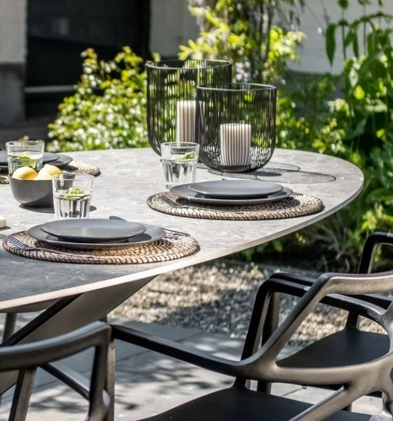Keramische tafel Tundra Select - Kiezel B - Trios